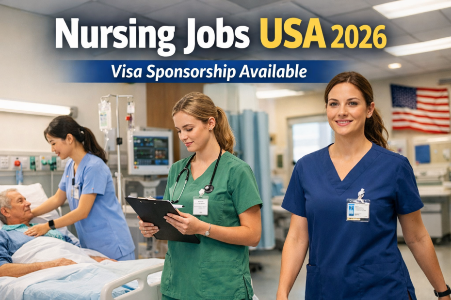 $150,000+ Visa Sponsorship Grant: Applying for Registered Nurse (RN) Jobs in the USA (2026 Guide)