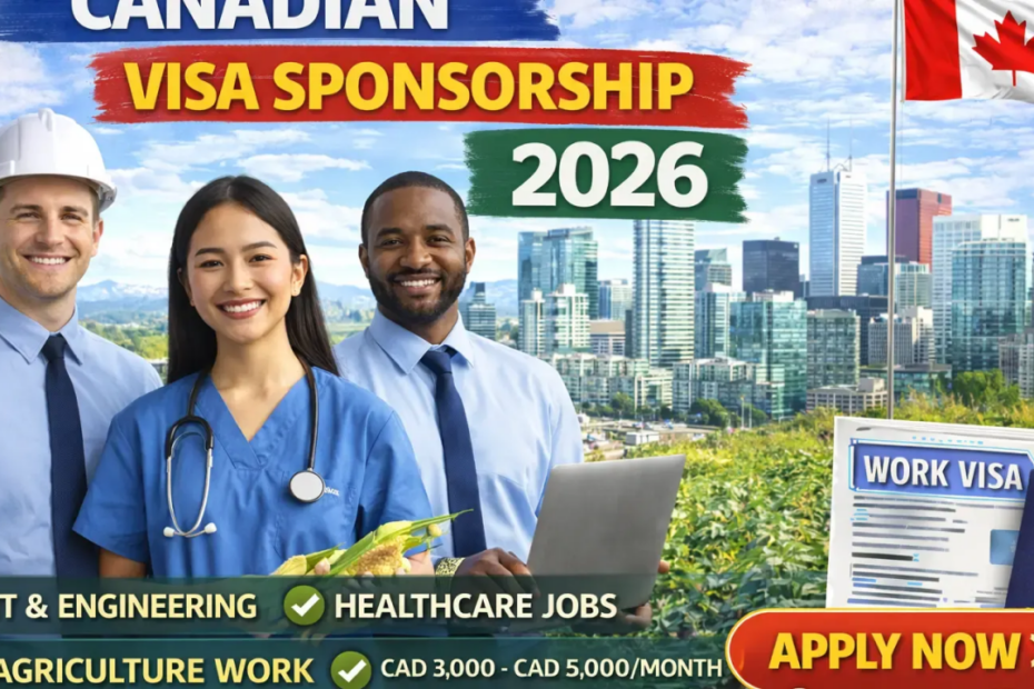Top 20 Canada Jobs With Visa Sponsorship Opportunities in 2026 – See Available Roles and Apply Today